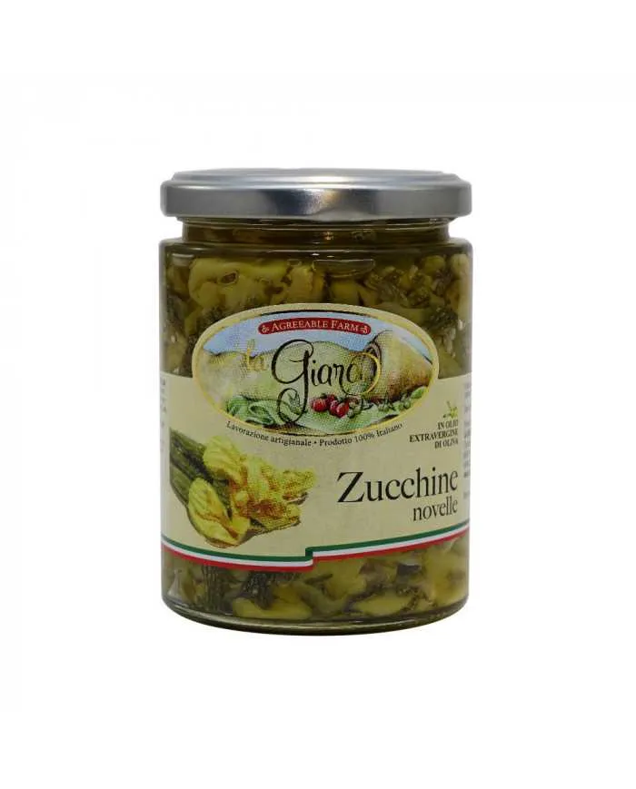 Zucchine novelle in Olio EVO Bio - La Giara