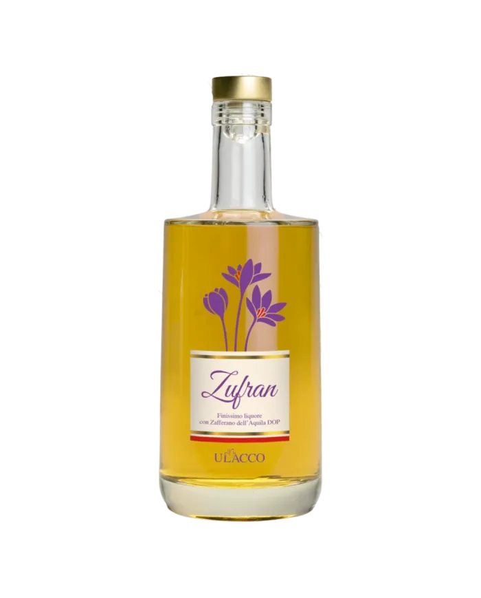 Zufran Finissimo liquore con Zafferano dell'Aquila DOP - Jannamico Liquori